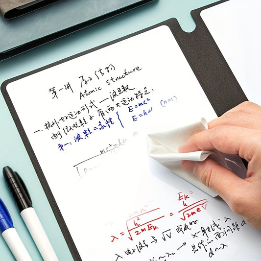 A5 Silinebilir Notdefteri (A5 Reusable Whiteboard Notebook Pen & Effortless Erasing)
