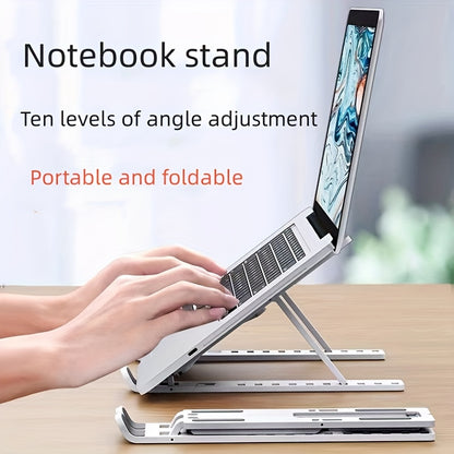 10 Seviyeli Laptop Standı (Ten Levels Adjustable Laptop Stand)