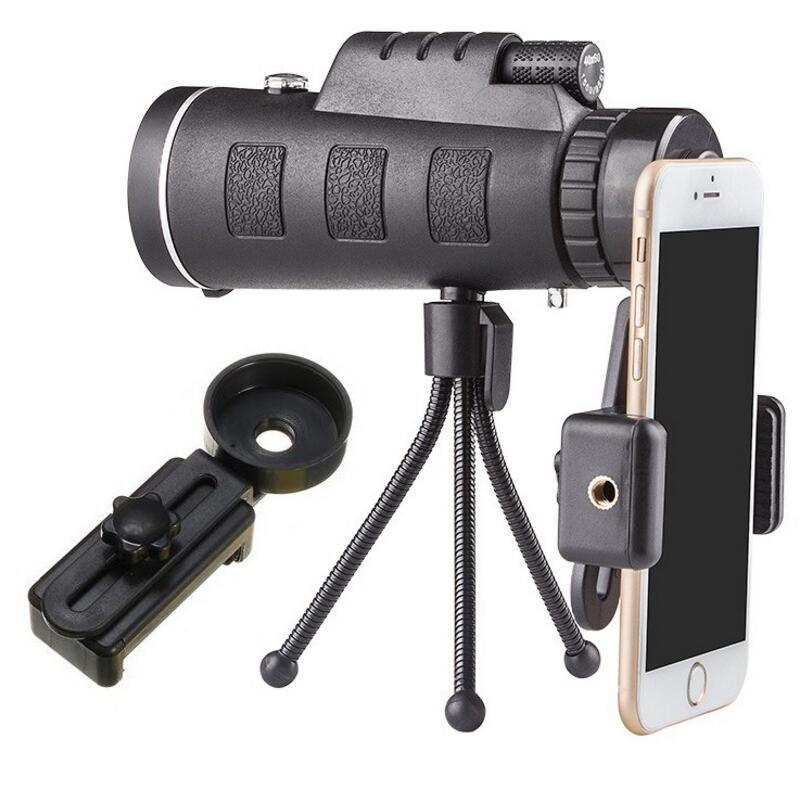Iphone İle Uyumlu Dürbün (Compatible with Apple, Monocular Telescope Zoom Scope)