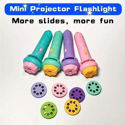 32 Şekil Çocuk Eğitim Projeksiyon (32 Patterns 4 Slides Projection Flashlight)