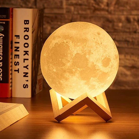 Ay Gece Lambası (Moon Lamp Night Light)