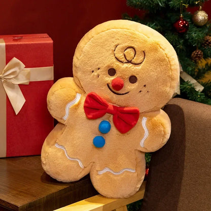 Yeni Yıl Cookie Puf Yastık (New Year Christmas Plush Doll Pillow)