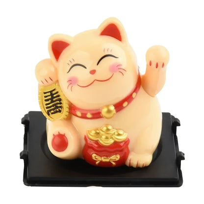 Şans Kedisi Hareketli Kollu Dekor (Maneki Neko Waving Arm Lucky Cat Accessiores)