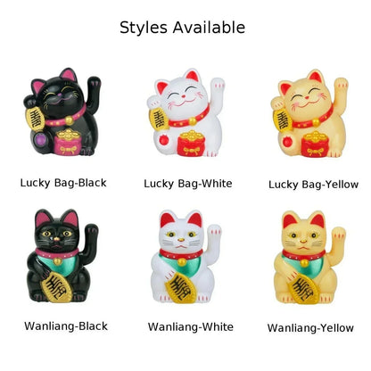 Şans Kedisi Hareketli Kollu Dekor (Maneki Neko Waving Arm Lucky Cat Accessiores)