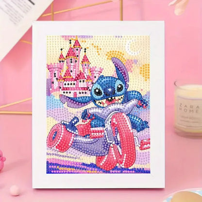 Disney Stitch Elmas Yapıştırma Seti (Diamond Painting Stitch)