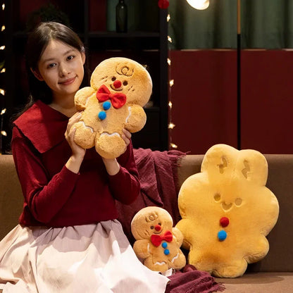 Yeni Yıl Cookie Puf Yastık (New Year Christmas Plush Doll Pillow)