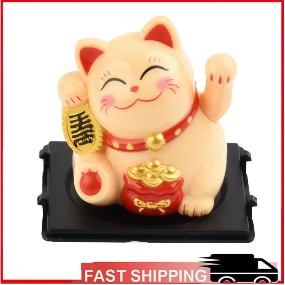 Şans Kedisi Hareketli Kollu Dekor (Maneki Neko Waving Arm Lucky Cat Accessiores)