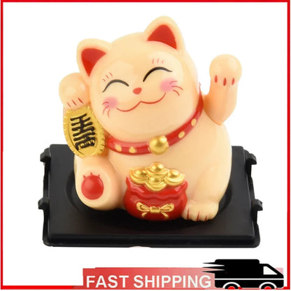 Şans Kedisi Hareketli Kollu Dekor (Maneki Neko Waving Arm Lucky Cat Accessiores)