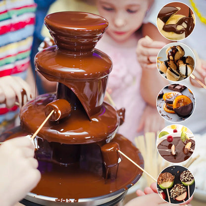 3 Katlı Çikolata Şelalesi (Chocolate Fountain 3 Layer)