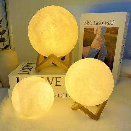 Ay Gece Lambası (Moon Lamp Night Light)