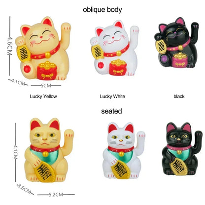 Şans Kedisi Hareketli Kollu Dekor (Maneki Neko Waving Arm Lucky Cat Accessiores)