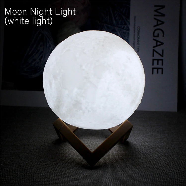 Ay Gece Lambası (Moon Lamp Night Light)