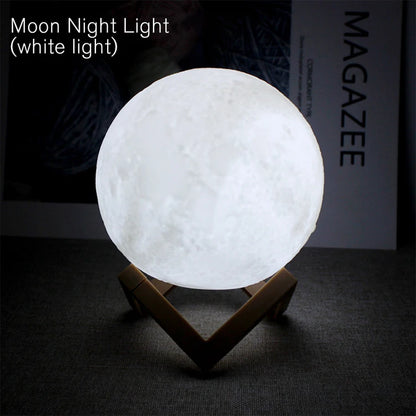 Ay Gece Lambası (Moon Lamp Night Light)