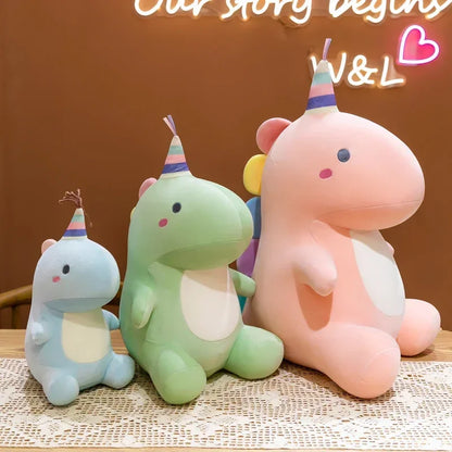 Dinozor Yumuşak Puf Yastık (Candy Dinosaur Plush Toy Pillow)