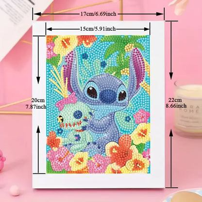 Disney Stitch Elmas Yapıştırma Seti (Diamond Painting Stitch)