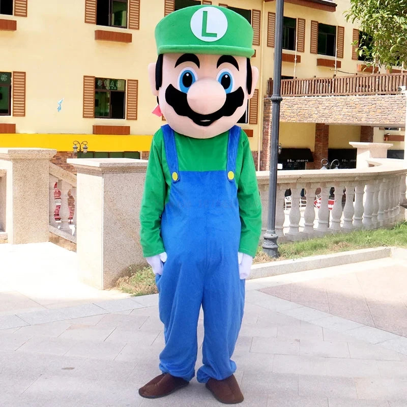 Süper Mario Kostümü (Cosplay Costumes, Personalized Real Walking Doll)