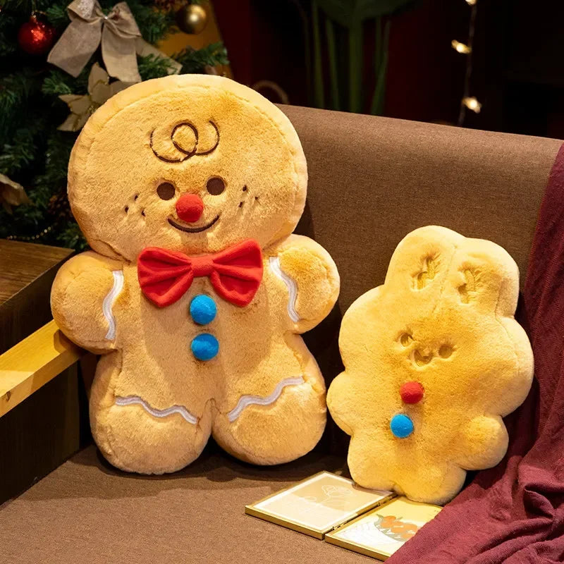 Yeni Yıl Cookie Puf Yastık (New Year Christmas Plush Doll Pillow)