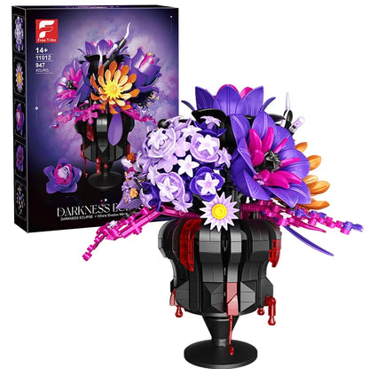 Ayçiçeği Buketi Blok (Sunflower Blocks Flower Bouquet)