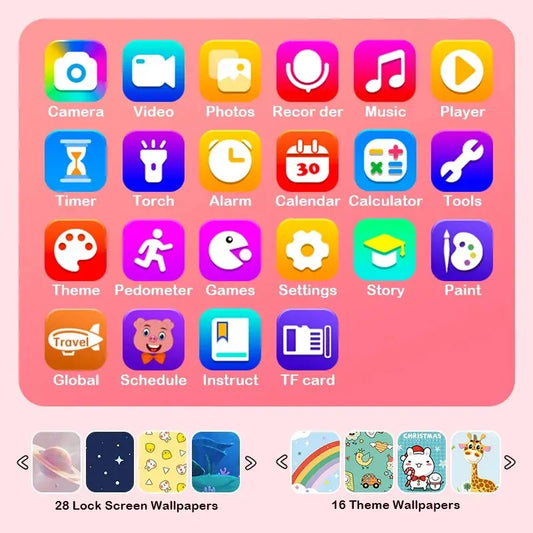 Çocuklar İçin Telefon (Kids Smart Phone Touchscreen Learning)