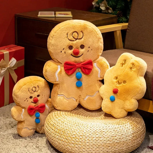 Yeni Yıl Cookie Puf Yastık (New Year Christmas Plush Doll Pillow)