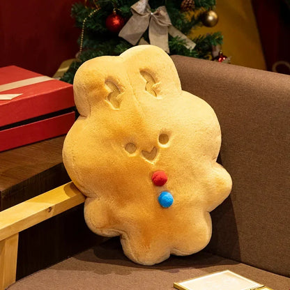 Yeni Yıl Cookie Puf Yastık (New Year Christmas Plush Doll Pillow)