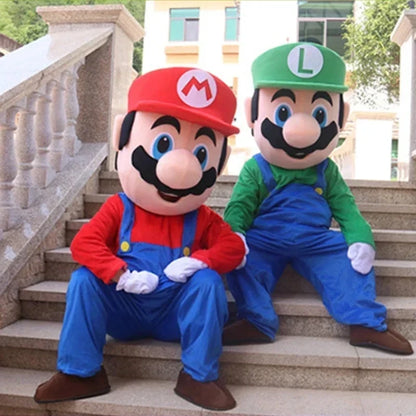 Süper Mario Kostümü (Cosplay Costumes, Personalized Real Walking Doll)