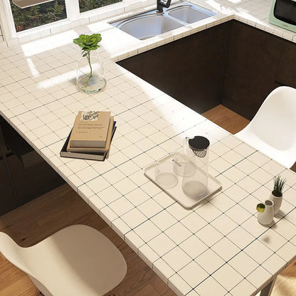 Kareli Su Geçirmez Dayanıklı Duvar Kağıdı (Adhesive Wall Wallpaper Easy Stick Waterproof and Oil Resistant)