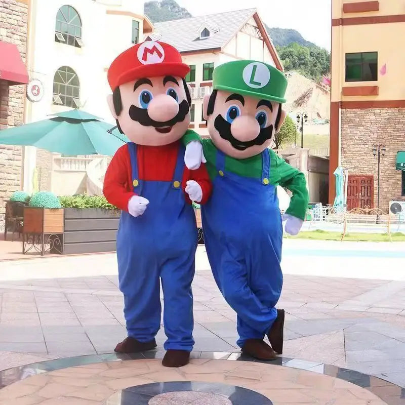 Süper Mario Kostümü (Cosplay Costumes, Personalized Real Walking Doll)